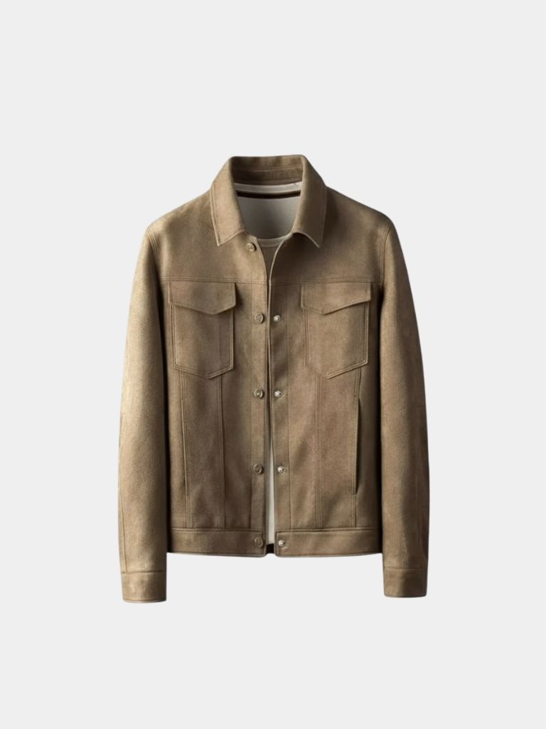 Laurent Leather Aviator Jacket - North & Row