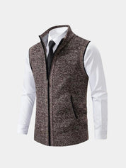 Elegant Full-Zip Sweater Vest - North & Row