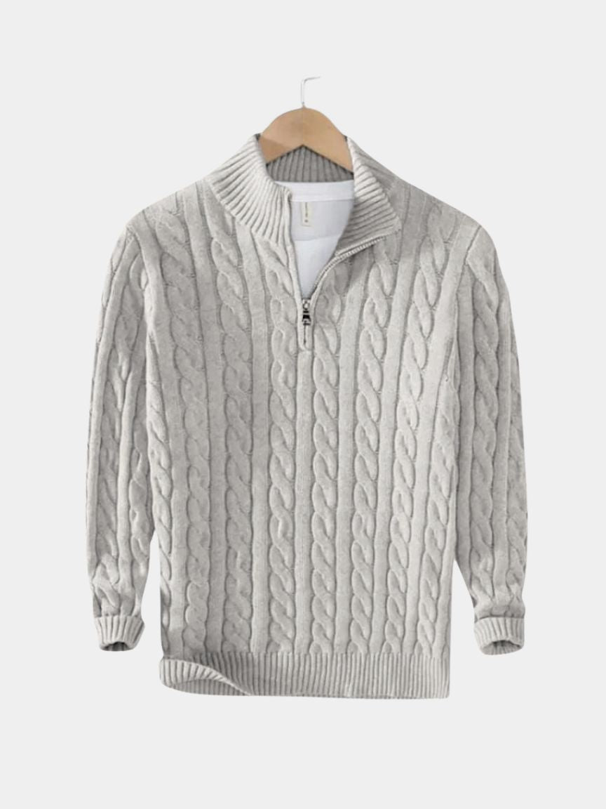 Essential Half Zip Curve Sweater - North & Row