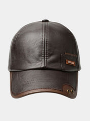 Rustic Crown Leather Cap  - North & Row