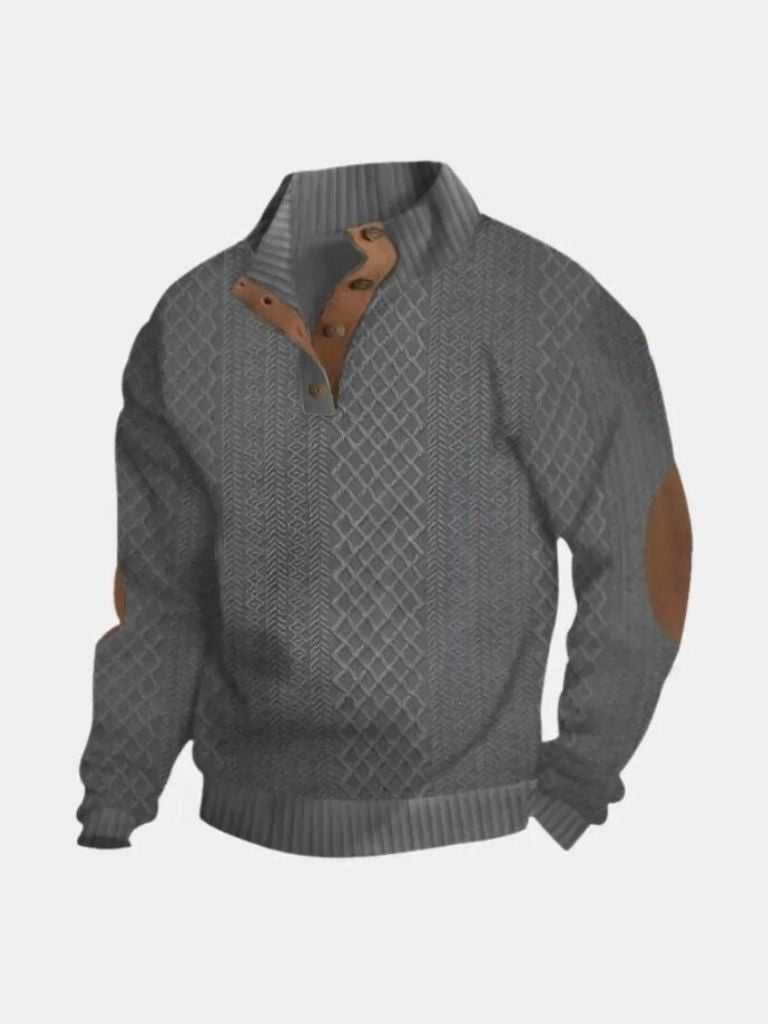 Classic High Collar Pullover - North & Row