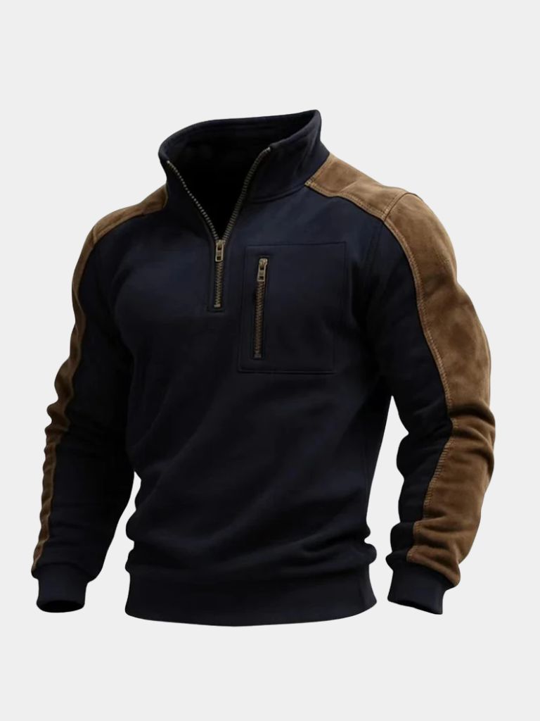 Urban Explorer High Collar Quarter Zip Pullover - North & Row