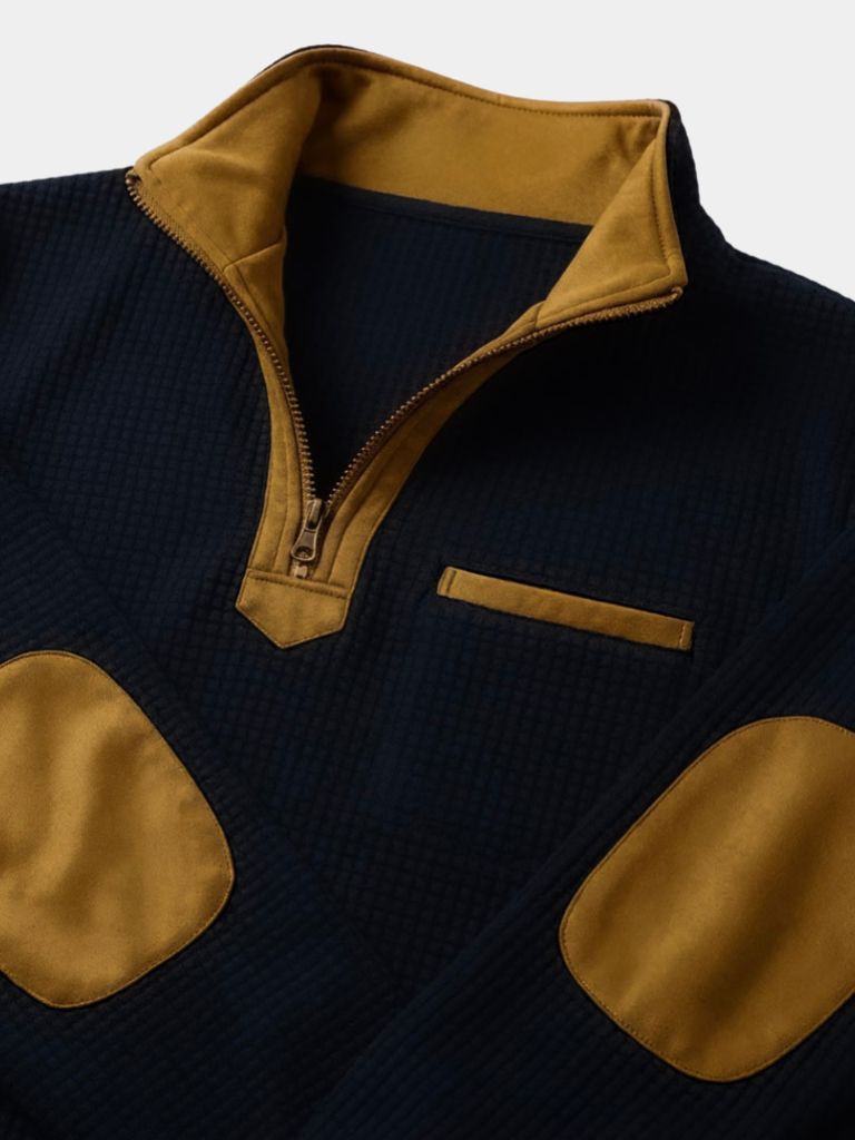 Explorer High Collar Quarter Zip Pullover - North & Row