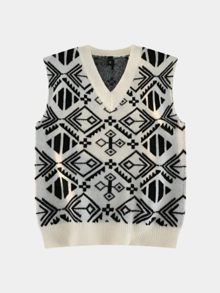 Academic Retro Knit Vest - North & Row