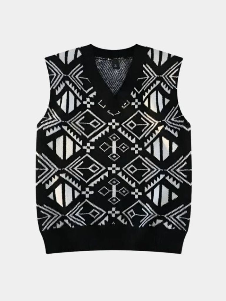 Academic Retro Knit Vest - North & Row