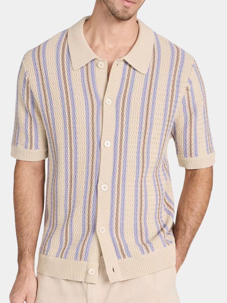Atlantic Frame Knit Polo – North & Row