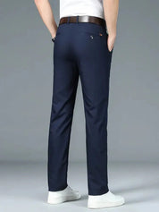 Bamboo Fiber Minimalist Straight Trousers - North & Row