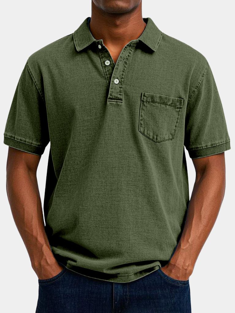 Bethlehem Blues Polo Shirt – North & Row