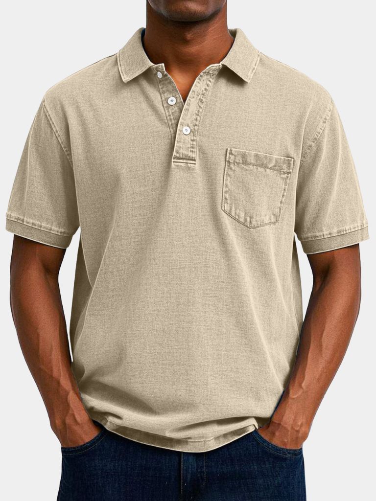 Bethlehem Blues Polo Shirt – North & Row