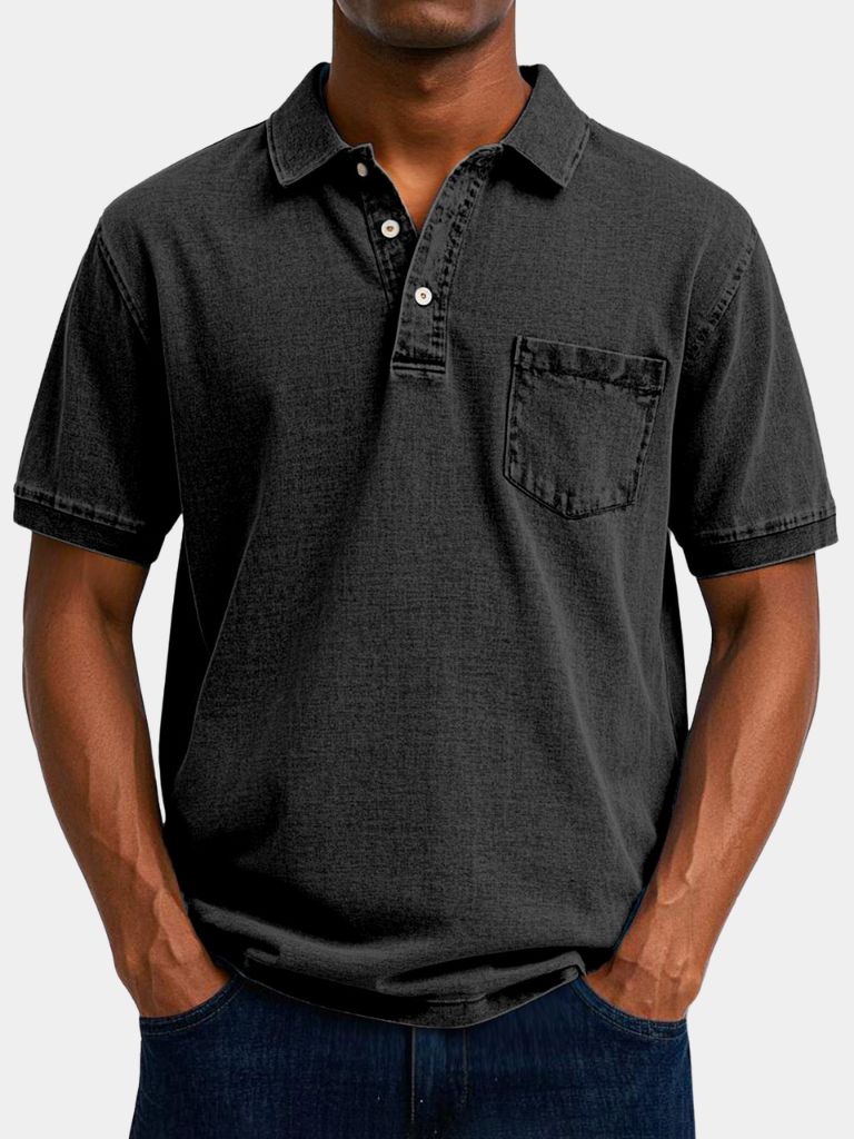Bethlehem Blues Polo Shirt – North & Row