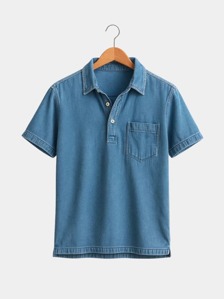 Bethlehem Blues Polo Shirt – North & Row