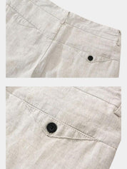 Bleu Horizon Linen Shorts - North & Row