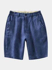 Bleu Horizon Linen Shorts - North & Row