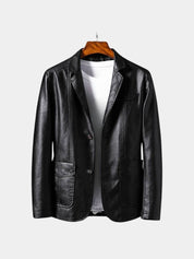 Bold Caramel Leather Jacket - North & Row