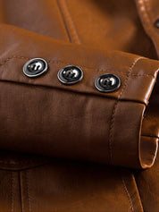 Bold Caramel Leather Jacket - North & Row