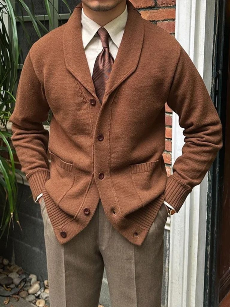 British Knit Cardigan - North & Row
