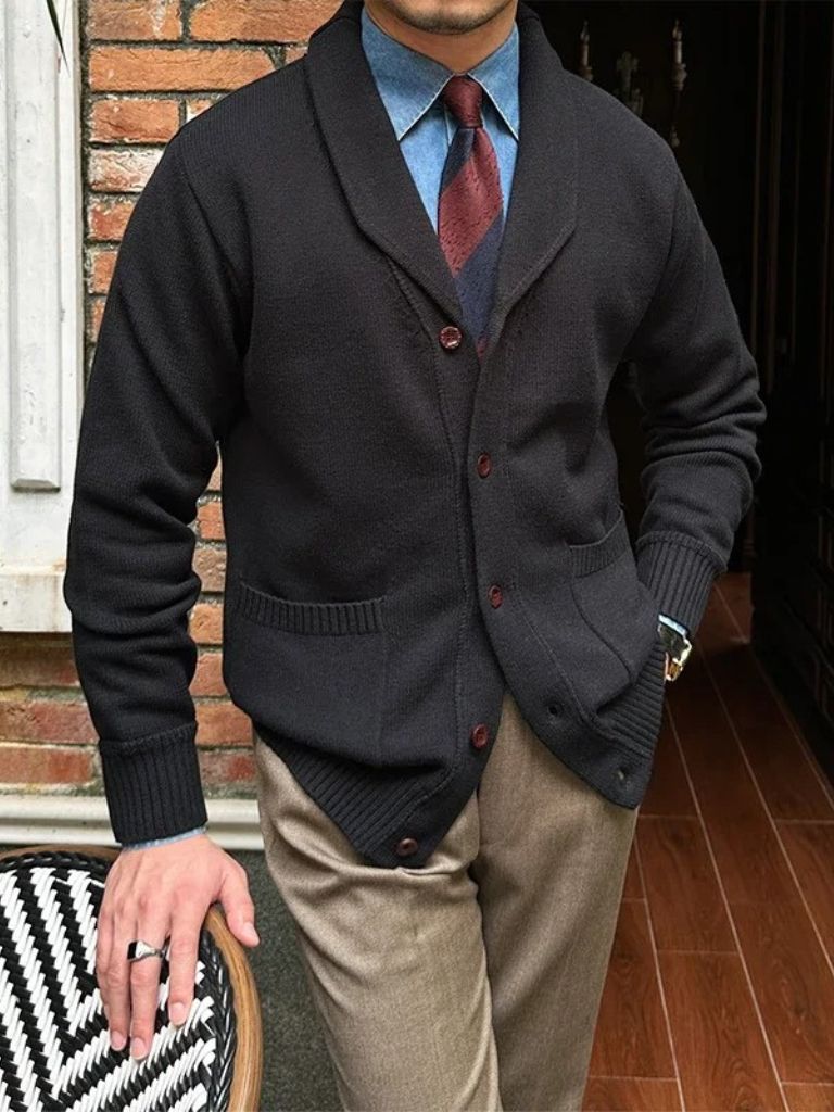 British Knit Cardigan - North & Row