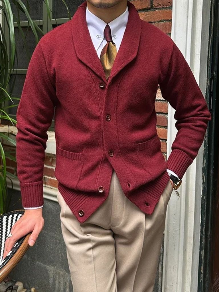 British Knit Cardigan - North & Row