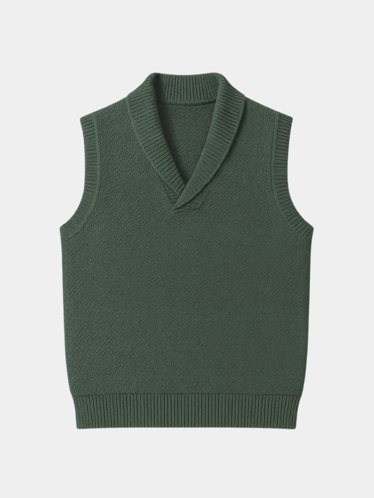 British Knit Vest Waistcoat - North & Row
