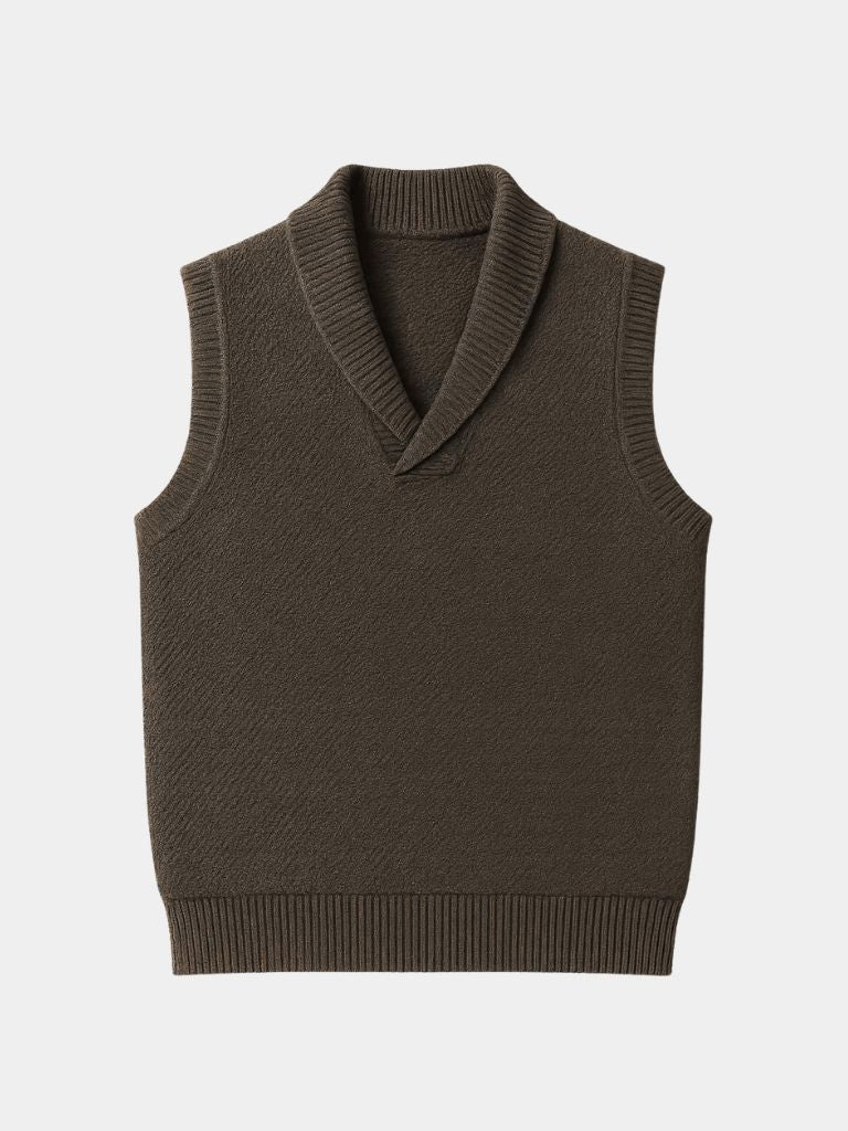 British Knit Vest Waistcoat - North & Row