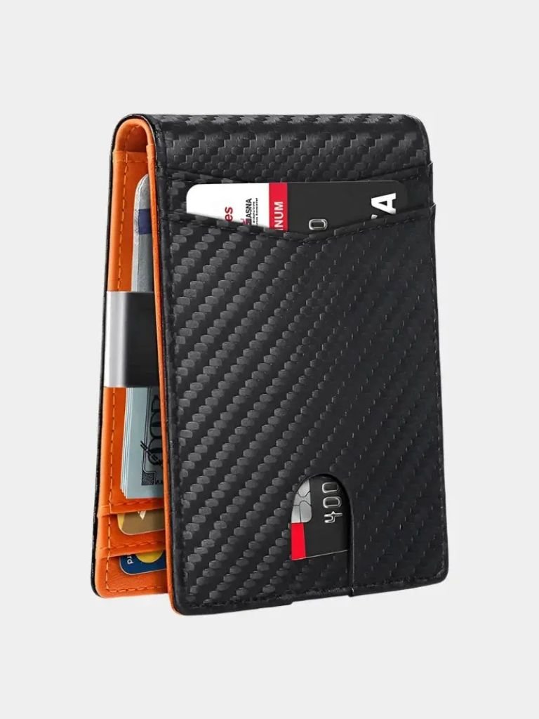 Carbon Fiber Anti RFID Minimalist Wallet - North & Row