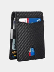 Carbon Fiber Anti RFID Minimalist Wallet - North & Row