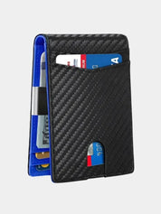 Carbon Fiber Anti RFID Minimalist Wallet - North & Row