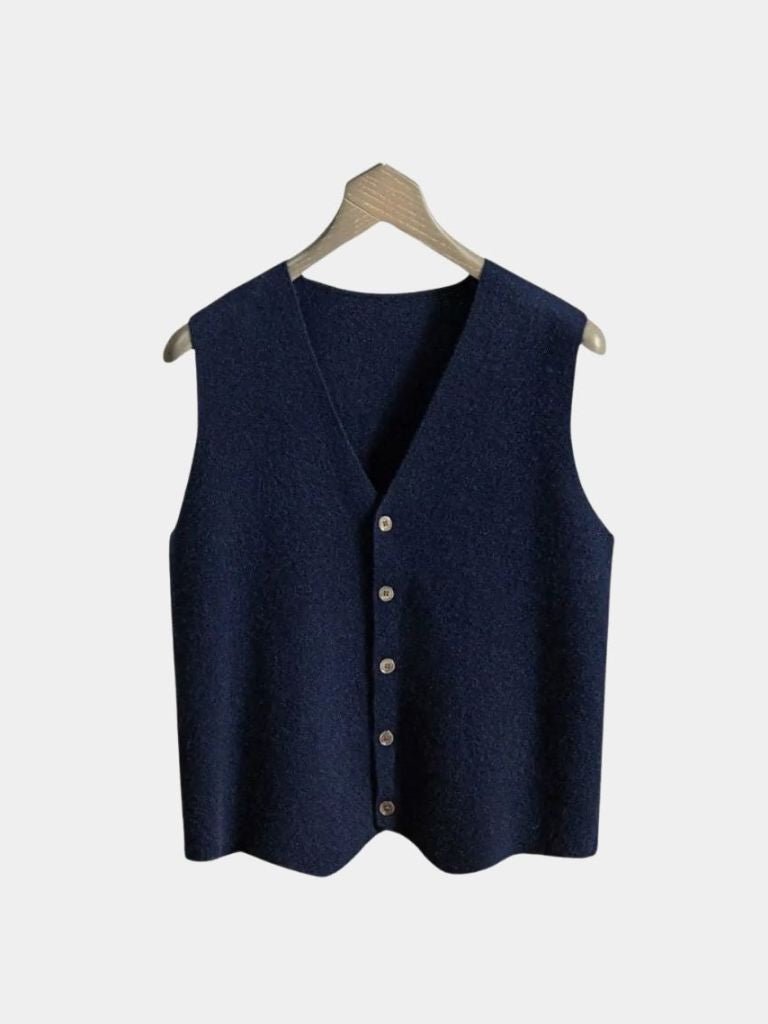 Cashmere Cardigan Vest  - North & Row