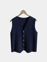 Cashmere Cardigan Vest  - North & Row
