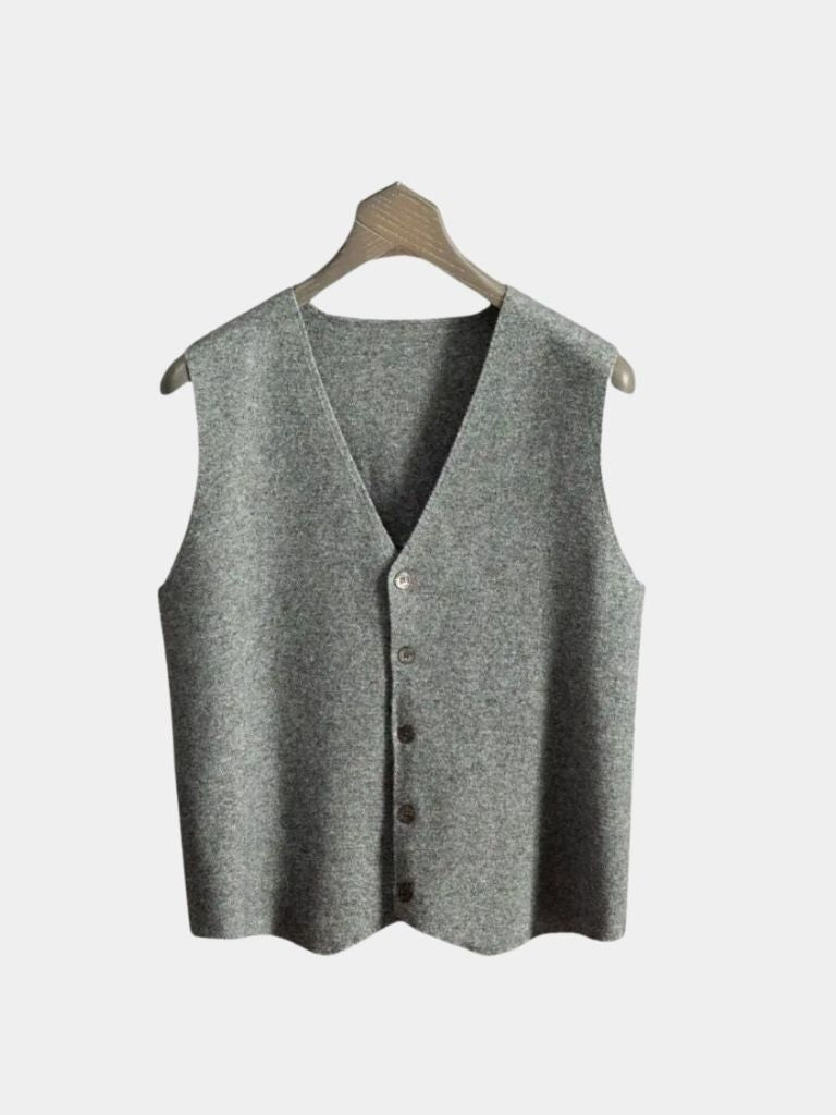 Cashmere Cardigan Vest  - North & Row