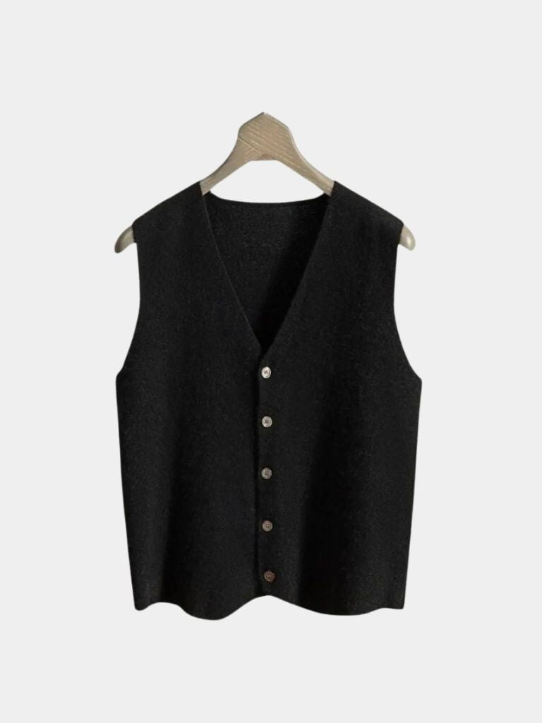 Cashmere Cardigan Vest  - North & Row