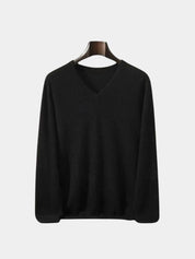 Cashmere V Neck Knitwear Sweater - North & Row