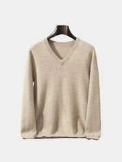 Cashmere V Neck Knitwear Sweater - North & Row