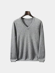 Cashmere V Neck Knitwear Sweater - North & Row
