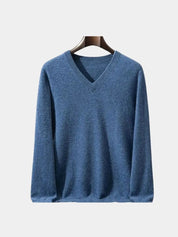 Cashmere V Neck Knitwear Sweater - North & Row