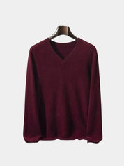 Cashmere V Neck Knitwear Sweater - North & Row