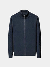 Cashmere Zip Sweater Knit Turtleneck - North & Row