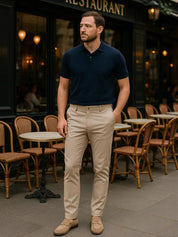 Casual Slim Fit Trousers - North & Row