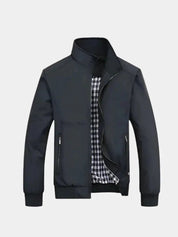 Casual Solid Bomber Jacket - North & Row