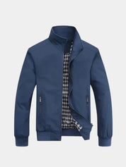 Casual Solid Bomber Jacket - North & Row