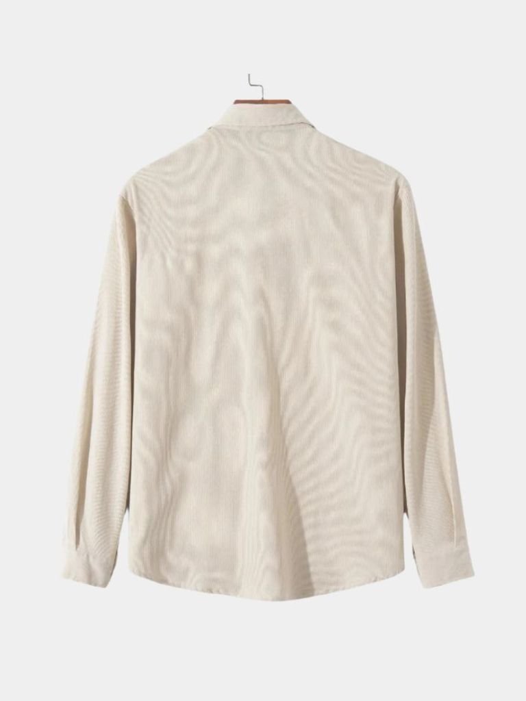 Casual Solid Corduroy Shirt - North & Row