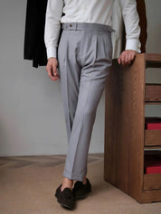 Classic Genova Sidetab Trousers - North & Row