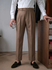 Classic Genova Sidetab Trousers - North & Row