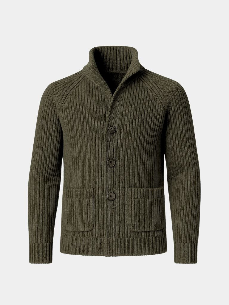 Classic Heritage Botton Knit Jacket - North & Row