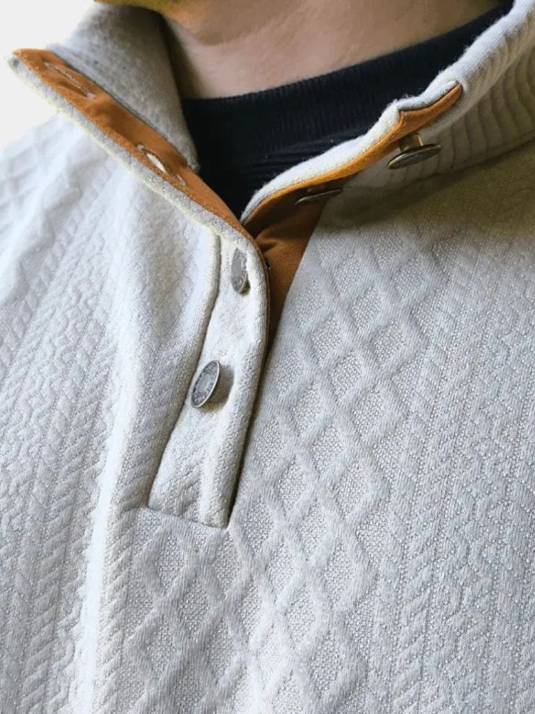 Classic High Collar Pullover - North & Row