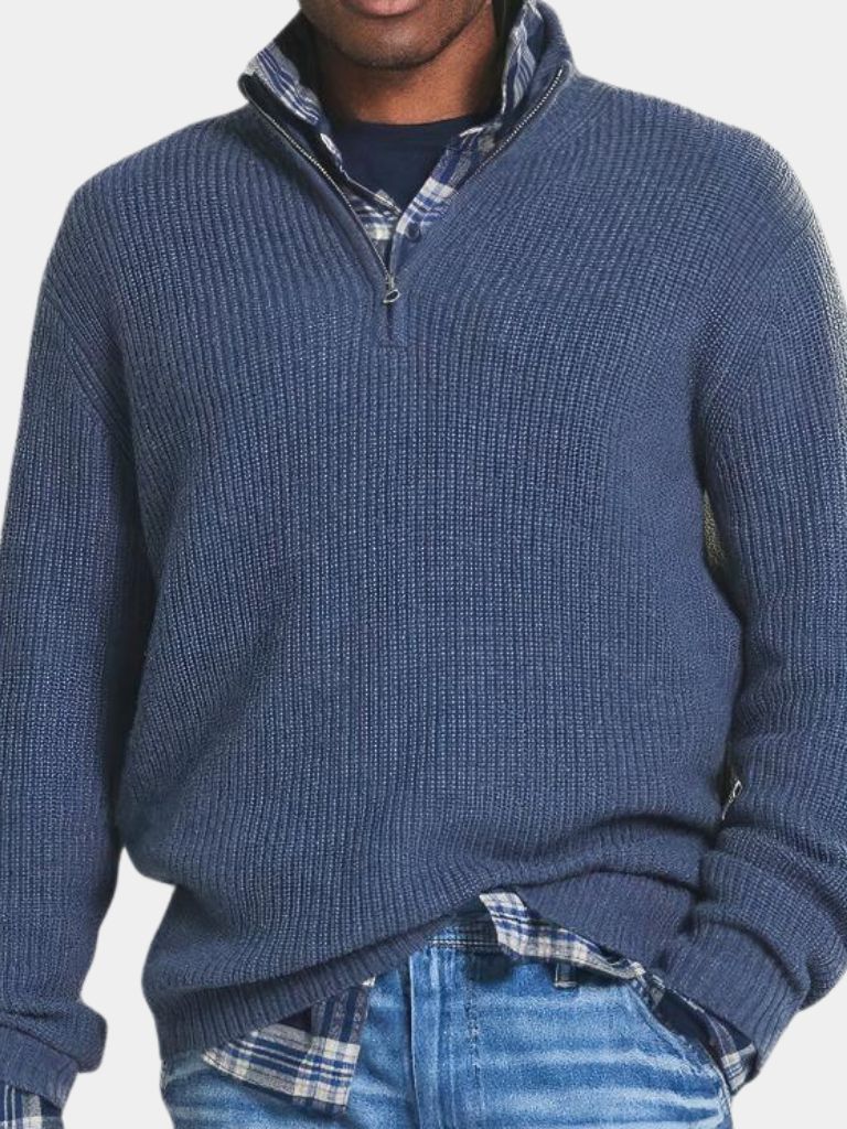 Classic Highland Quarter-Zip Sweater - North & Row
