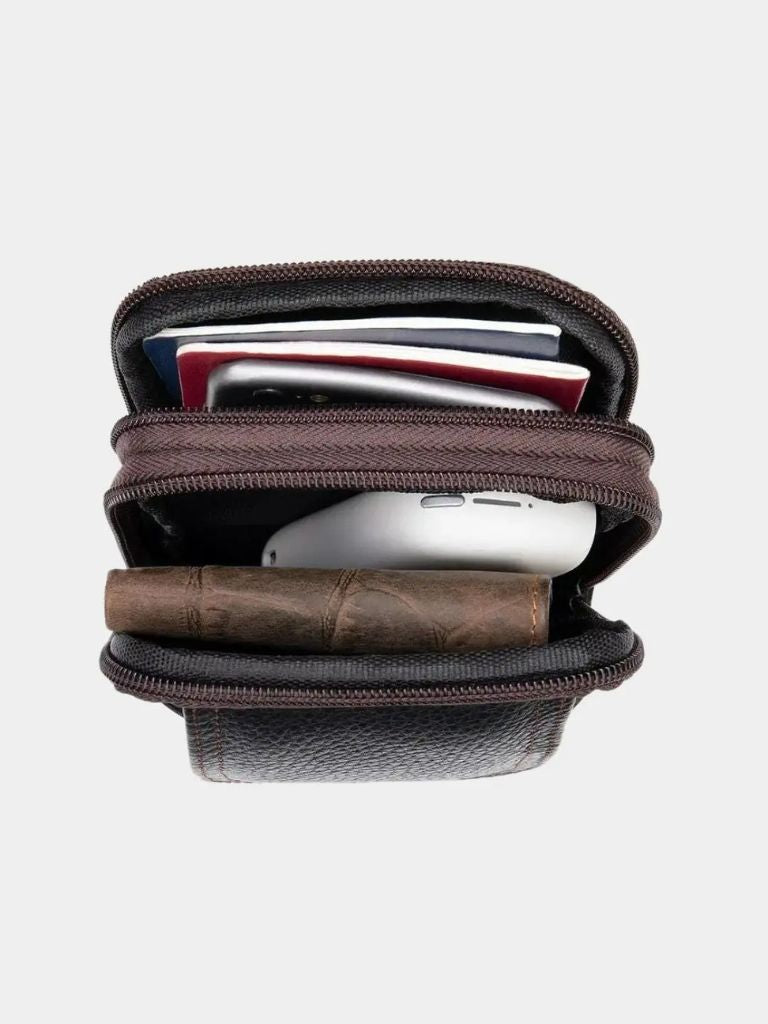 Compact Voyager Shoulder Bag -North & Row