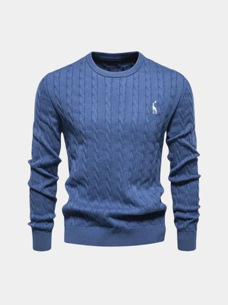 Cotton  Crew Neck Pullover Sweater - North & Row