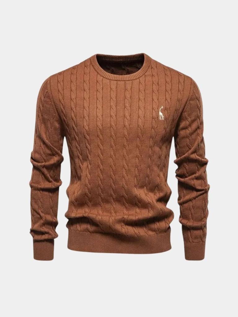 Cotton  Crew Neck Pullover Sweater - North & Row