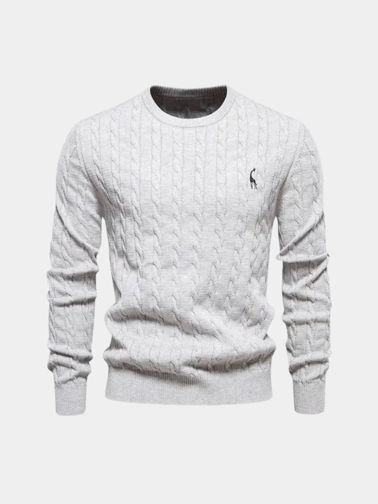 Cotton  Crew Neck Pullover Sweater - North & Row